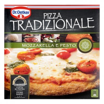 Dr. Oetker Tradizionale pizza mozzerella e pesto